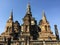 Popular tourist spot Sukhothai history park , sukhothai, thailand