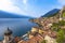 Popular travel destination, Limone on lake Garda