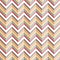 Popular vintage chevron design pattern 3D VECTOR seamless