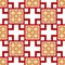 Popular vintage chevron design pattern 3D VECTOR seamless