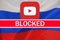 Popular YouTube blocked in Russia