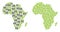 Population and Environment Africa Map