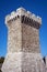 Populonia (Livorno, Tuscany), the fortress tower. Color image