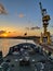 Por do sol proa NDM Bahia Marinha do Brasil Brazilian Navy