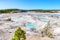 Porcelain Basin Trail at Norris Geyser Basin in Yellowstone National Park