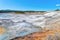 Porcelain Basin Trail at Norris Geyser Basin in Yellowstone National Park