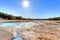 Porcelain Basin Trail at Norris Geyser Basin in Yellowstone National Park