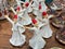 Porcelain figures of Turkish folk dancers, a traditional