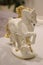 Porcelain figurine in the form of a horse