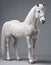 Porcelain White Horse