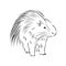 Porcupine illustration, drawing, engraving, ink, line art, vector