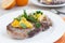 Pork bone-in chops with oranges and herbs