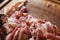 Pork meat chopped - Bacon
