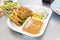 pork satay - with peanut dipping sauce recipe