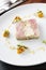 Pork terrine plated starter appetizer