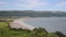 Porlock coast Somerset England UK near Exmoor PAN