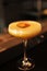 Pornstar Martini Cocktail on the bar top
