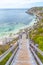 Porpoise bay viewed from parker point at Rottnest island in Australia