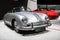 Porsche 356 A 1600 Super Speedster classic sports car at the Paris Motor Show. France - October 3, 2018