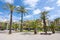 Port Alcudia promenade, Mallorca, Balearic islands, Spain