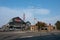 Port Angeles Wharf in dowtown Port Angeles, Washington.