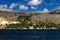 Port of Argostoli in Greece on the Kefalonya island in day time