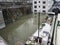 Port autonome de paris coverd with water flooding in Paris news