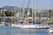 Port of Bandol in France