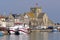 Port of Barfleur in France