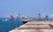 Port of Brindisi in southern Italy