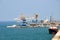 Port of Brindisi in southern Italy