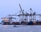 Port for cargo ships
