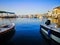 Port of Castellammare di Stabia, with a view of boats and the buildings of the waterfront