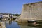 Port and citadel of Le Palais at Belle Ile in Fran