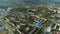 The Port city of Nakhodka autumn, aerial view