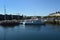 Port of Concarneau in Brittany on a sunny day