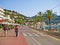 Port de Soller - promenade at harbor, Majorca