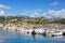 Port dâ€™Andratx marina with boats on Mallorca travel traveling holidays vacation in Spain