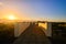 Port Elliot Obelisk at sunset