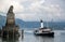 Port Entrance to Lindau Harbour, Bavaria, Germany