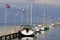 Port of Evian-les-Bains in France