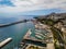 Port in the Funchal, Madeira island