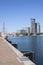 Port of Gdynia Poland. The port in Gdynia with a view of yachts.