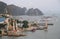 Port in Ha long city, Vietnam