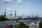 Port Hamburg Germany biggest industrial Harbor