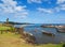 Port in Hanga Roa on Easter Island, Chile