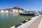 Port, historical monuments street buildings,Tuscany, Marina di Grosseto, Castiglione Della Pescaia, Italy