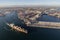 Port of Long Beach Cargo Facilites Aerial View