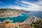 Port Lympia as seen from Colline du Chateau - Nice, France