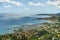 Port of Menton, Cote d`Azur, France. Coastline of French riviera